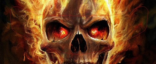 V31 Skull VISOR TINT DECAL Helmet UNIVERSAL Fits All Sport Bike Helmet - Picture 2 of 4