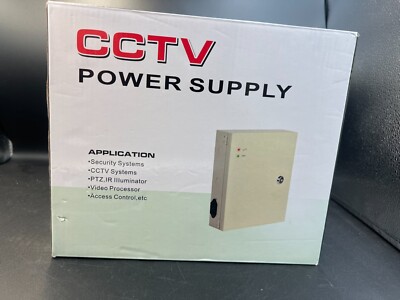 Power Supply Box Distribution DC 12V 5A 9 Channel 9CH CCTV DVR Security Camera
