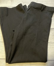 Betabrand Dress Pant Yoga Pants Boot-Cut Classic XL Petite Black Stretch