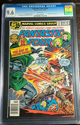 1978 Fantastic Four 199 CGC 9.6 Doctor Doom apperance | eBay 1978 Fantastic Four 199 CGC 9.6 Doctor Doom apperance | eBay