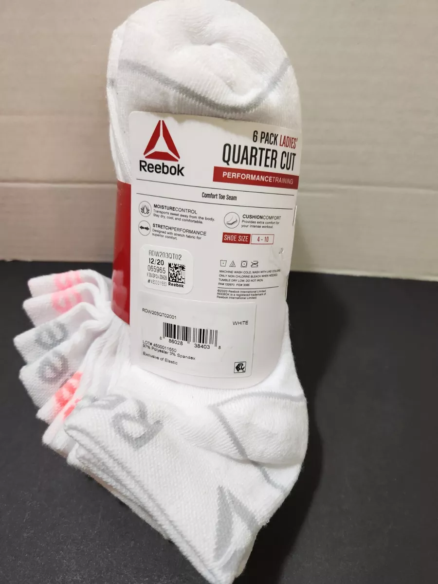 Reebok women's cheap quarter socks