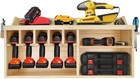 Pro-Lift Cordless Drill Organizer–wall mount power tool storage rack,5 hanging s
