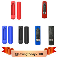 IR Remote with Silicone Case Cover for Insignia Fire TV NS-RCFNA-21 NS-RCFNA-19