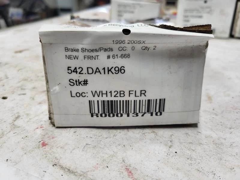 Pastillas de freno delanteras Nissan 200SX 1995-1997 nuevas Foto 3 de 3