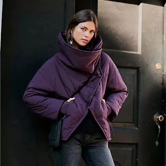 Free people deals purple jacket