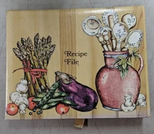 Stylecraft of Baltimore 1979 Cooking Recipe File Binder Book Vintage