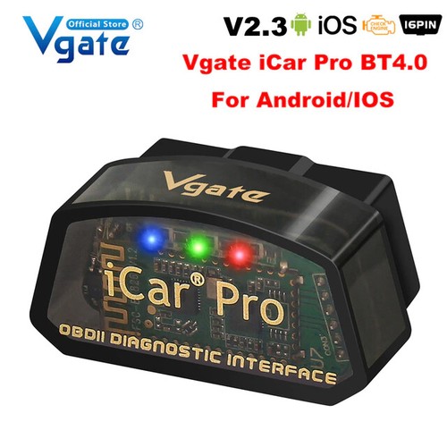 Vgate iCar Pro elm327 V2.3 OBD 2OBD2 Car diagnostic Scanner WIFI Bluetooth - Picture 8 of 9