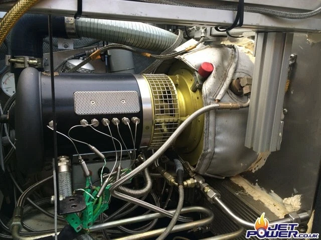 Turbine jet engine 60KWatt generator. - Image 2 of 4