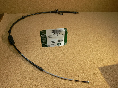 GENUINE LAND ROVER PARKING BRAKE CABLE LR2 LH LR014431 NEW - Picture 2 of 7