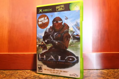 Halo Combat Evolved Game of the Year Xbox Complete CIB FOIL VERSION "TESTED"