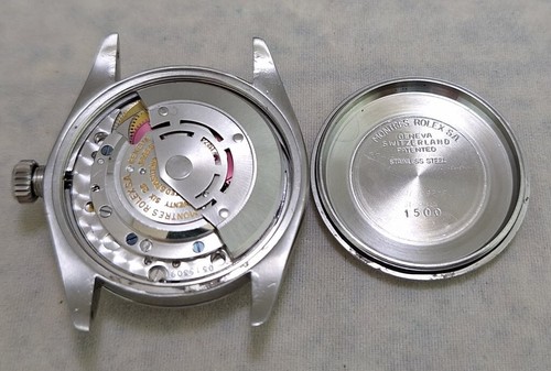 Rolex Oyster Perpetual Date Mens Watch Model 1500 NICE ORIG DIAL 1974 SERVICED - Picture 4 of 10