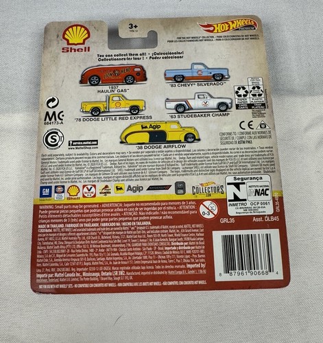 Hot Wheels Premium Pop Culture Vintage Fuel & Oil Set - Silverado, Studebaker - Picture 17 of 18