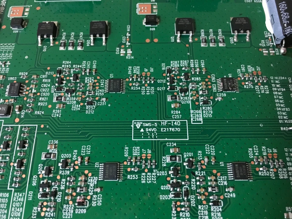 LED Driver Board for Planar 65" EP6524K-T 4K Interactive LCD TV DS-5564S0JDE0 - Image 3 of 4