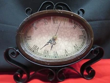 Young Town Quartz 12888 Clock roman numerals (TESTED & WORKS GREAT)