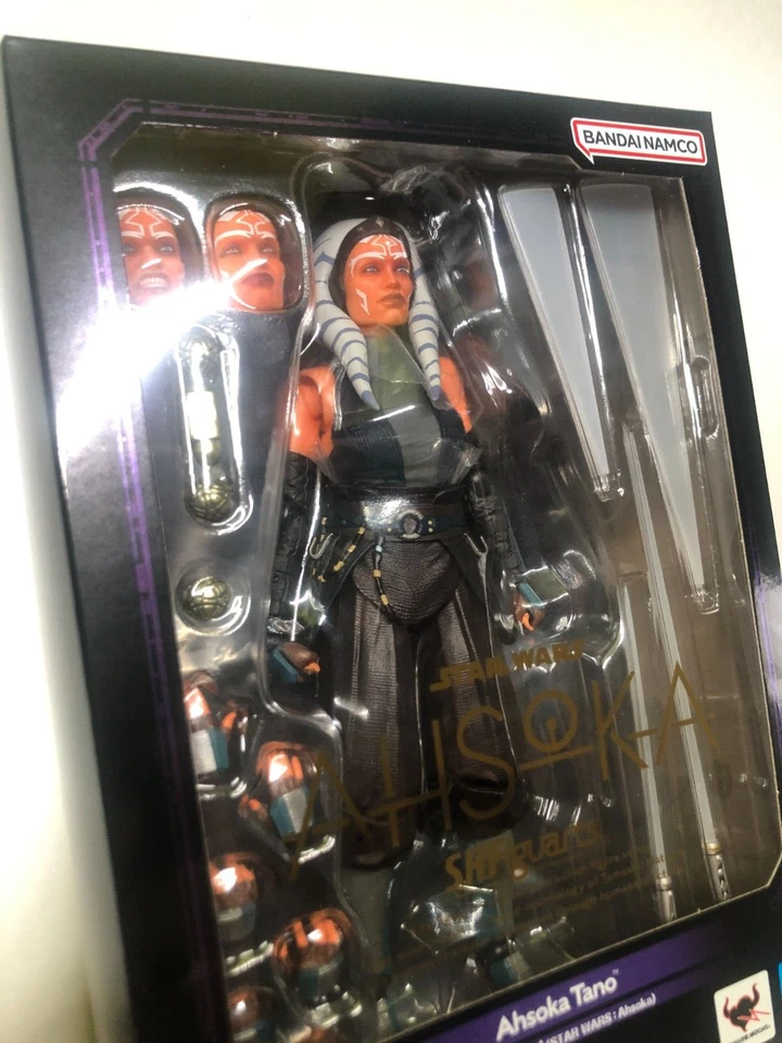 Figura de acción de juguete Bandai S.H.Figuarts Ahsoka Tano (STAR WARS: Ahsoka) SHF SH Foto 2 de 4