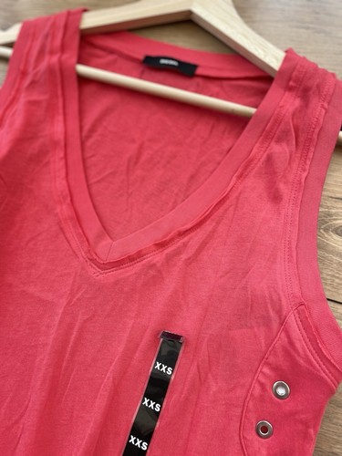 Abito estivo Diesel rosso rosa taglia XXS XS S M - Foto 7 di 13