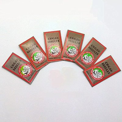 10PCS  ORGAN Flat Shank Needles 15X1 HAX1 130/705H SIZE 8,11,12,14,16,18,21,22