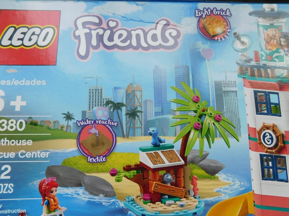 LEGO FRIENDS LIGHTHOUSE RESCUE CENTER # 41380 NEW IN BOX SEALED RETIRED - Image 3 of 3
