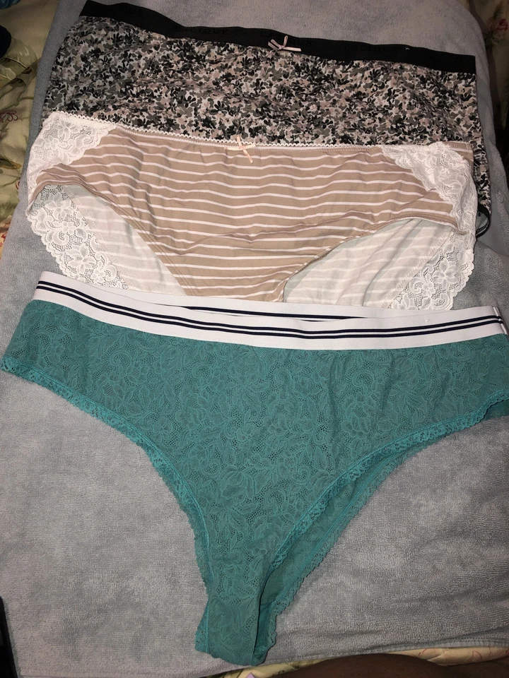 Bragas estilo descaradas/hipster/breve Cacique Lane Bryant talla 22/24 lote de 3 nuevas sin etiquetas Foto 3 de 3