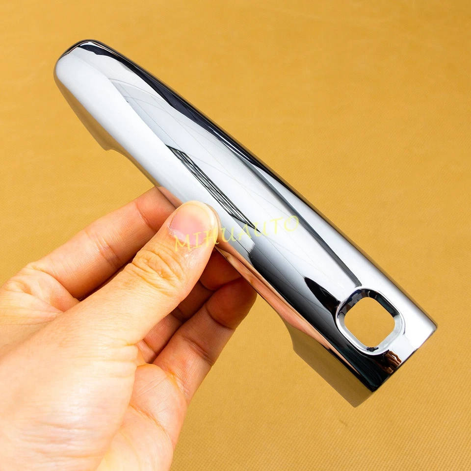 Cubierta de manija de puerta cromada anti arañazos ajuste directo para Suzuki Swift 2024 2025 Foto 4 de 4