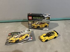 LEGO SPEED CHAMPIONS: Chevrolet Corvette Z06 (75870) With Box And Manual