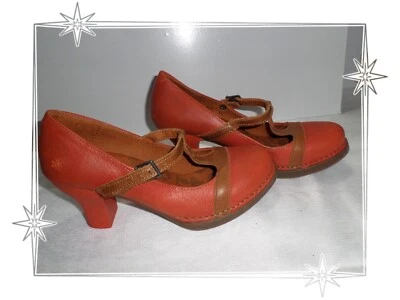 E - Chaussures Escarpins Fantaisies Corail Beige 925 Art Pointure 36 - Photo 1/4