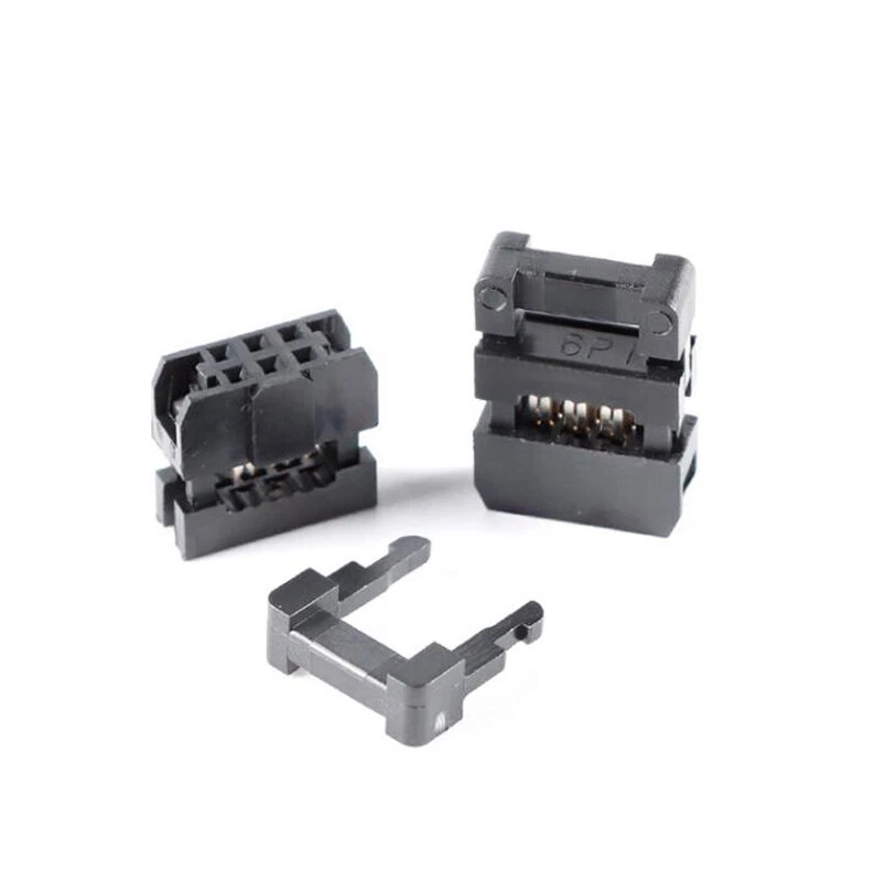 FC-6/8/10/12/14/16/20/24-50P 2.0mm Pitch 3-Piece Set Crimping Head IDC Connector - Image 2 of 4