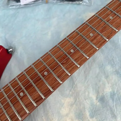 Guitarra Eléctrica, Sistema Trémolos Bridge Cherry Sunburst Color, Guitarra de 6 Cuerdas - Imagen 5 de 12