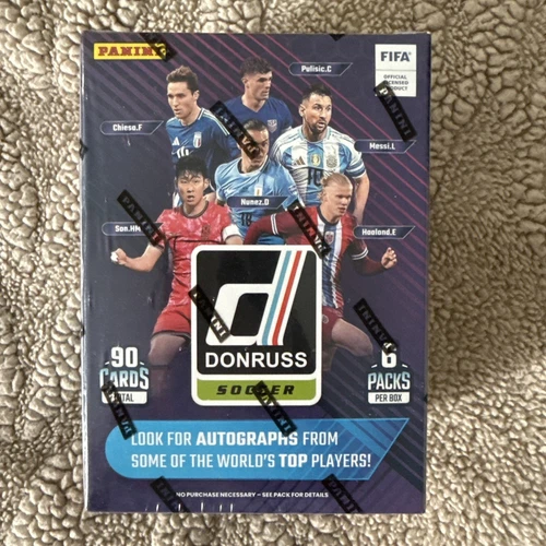 2024/25 Panini Donruss Soccer FIFA Factory Sealed Blaster Box