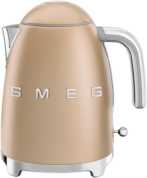 SMEG Electric Kettle 1.7L Champagne Matte (KLF03CHMJP) AC100V Genuine