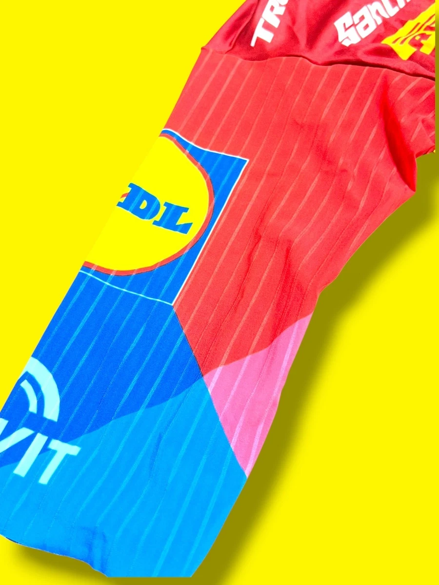 Traje de Carrera Santini Lidl Trek Aero Skinsuit Pequeño S Edición Equipo Nuevo Con Etiquetas