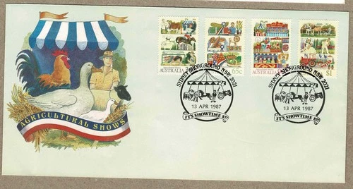 Australia 1987 Sydney Showgrounds NSW Pictorial FDC Cover