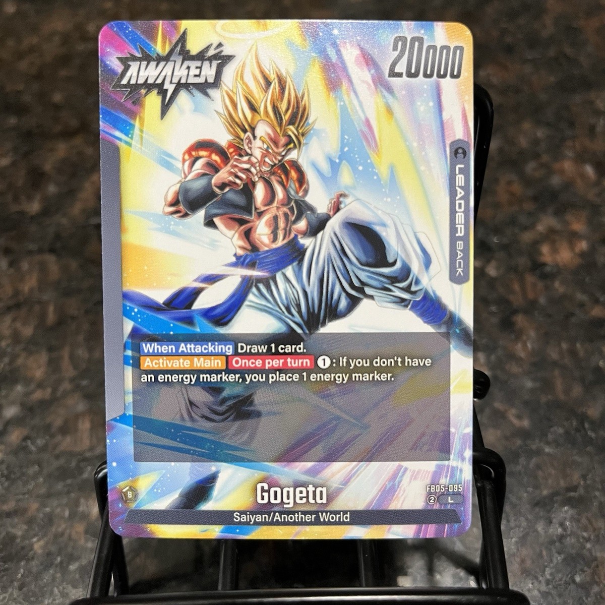バンダイ 海外版ドラゴンボール超CARDGAME Gogeta SSB DRAGON BALL SUPER CARD GAME SSB Gogeta Fusion Trancendent | eBay