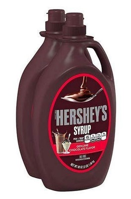 Chocolate Syrup 48 oz 2 Pack - Rich Dessert Topping for Ice Cream & Drinks