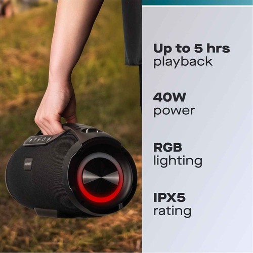 Bluetooth Party Lautsprecher Daewoo Boom Beat Pro Pulse Party Single 6,5" mit LED - Bild 6 von 7