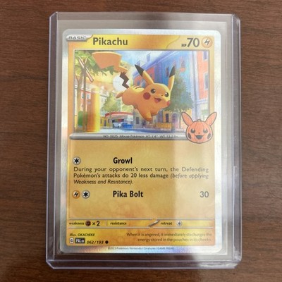 Pikachu 062/193 Trick or Trade New 2023 Holo fresh opened