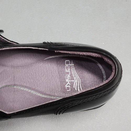 Dansko Misty Mary Jane Flats Shoes Womens Size 39 Black Upper Leather 2602020202 - Picture 15 of 16