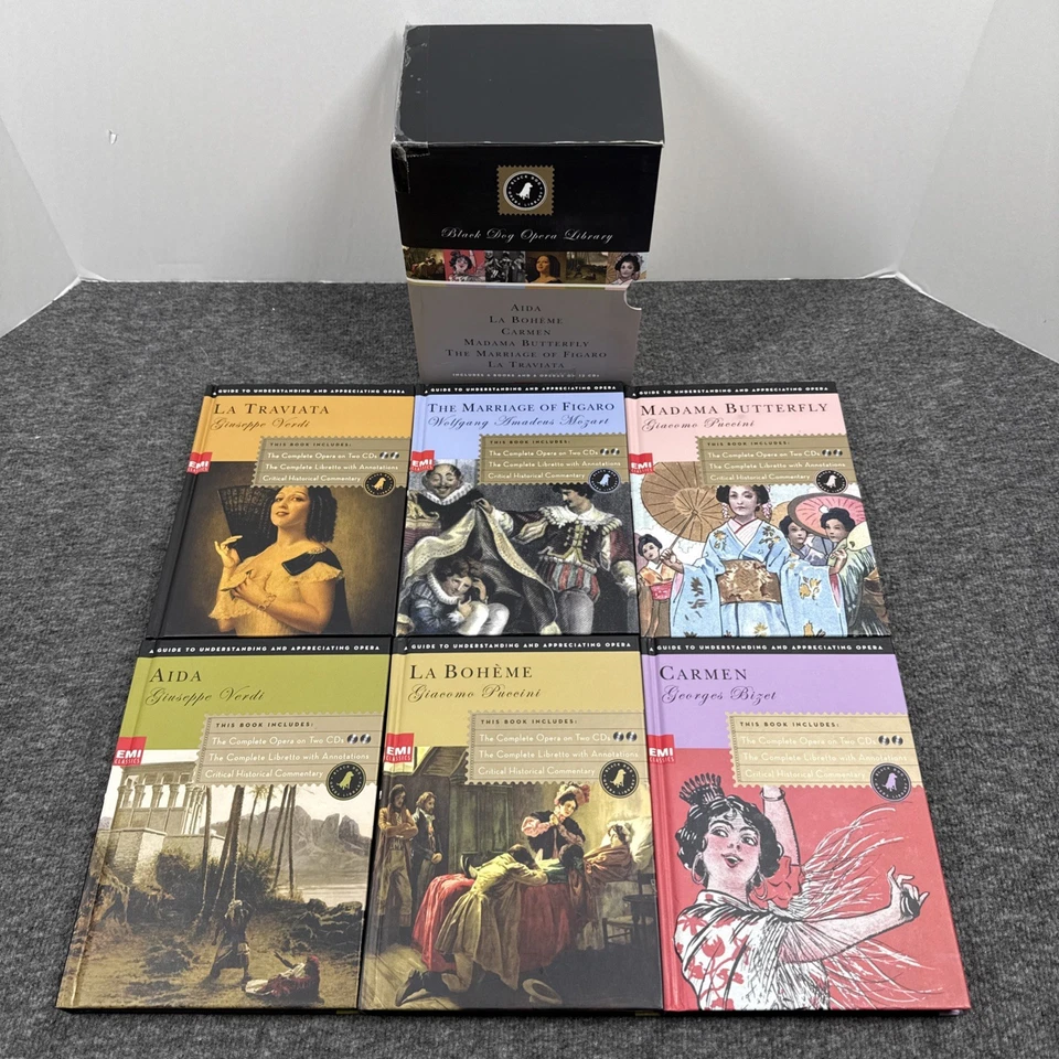 Black Dog Opera Library Box Set Aida La Boheme Carman La Traviata, Read - Image 4 of 4
