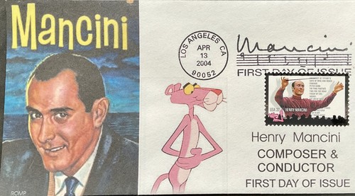 Romp Cachets 3839 Henry Mancinia Komposter & Dirigent The Pink Panther