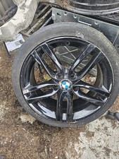 Genuine BMW 461M 18" Alloy Wheels GLOSS BLACK F20 F21 F22 F23 F87 "REFURBISHED"