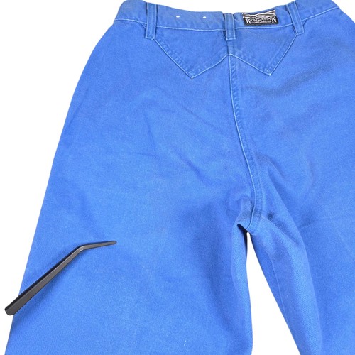 Vintage Rocky Mountain Rockies Blue High Waist Denim Jeans Gr. 33/15 USA Western - Bild 11 von 17