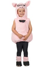 Hippest Pig Hipster Animal Toddler Costume