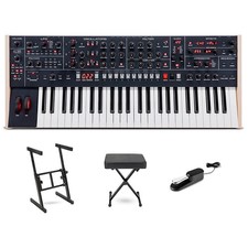 Sequential Trigon-6 6-Voice Polyphonic Analog Synthesizer Essentials Bundle
