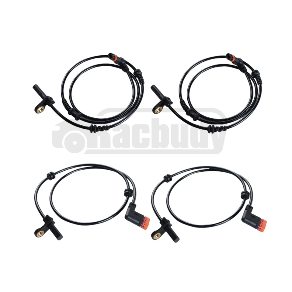 4* ABS Wheel Speed Sensors F & R L & R For Mercedes-Benz CL500 CL600 S600 S65 US Foto 4 de 4