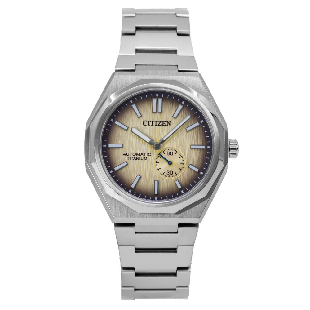 Citizen Zenshin Automatic Titanium Sapphire Copper Dial Men's