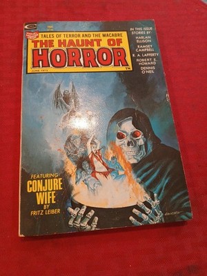 HAUNT OF HORROR #1 June 1973 Marvel digest mag Robert E Howard Ramsey Cambell VG