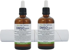 2X DMSO 99.9% Pharma grade ingredients | Low odor - Dimethyl sulfoxide... 