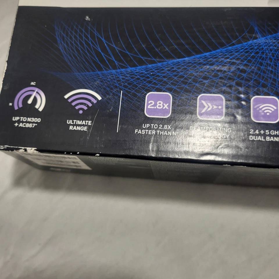 Linksys EA6350 AC1200 Dual Band Wireless Router- Black Smart WiFi Gigabit - Image 4 of 4