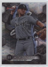 2023 Bowman's Best Top Prospects Wave Refractor Jacob Gonzalez #TP-1 y0i