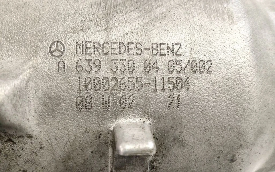 Mercedes-Benz Vito Viano W639 Vorderachsgetriebe Differentialgetriebe BOS117521 - Imagem 4 de 4